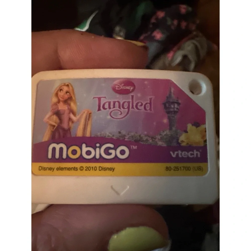 Vtech MobiGo Disney Tangled Game Cartridge Rapunzel 80-251700‎ US 2010